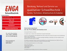 Tablet Screenshot of enga.de